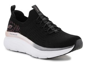 Damskie buty SKECHERS D LUX WALKER LET IT GLOW 149366-BKRG