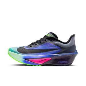 Damskie buty startowe do biegania po asfalcie Nike Zoom Fly 6 Glam - Niebieski