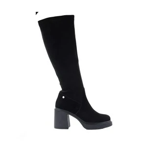 Damskie czarne elastyczne kozaki GOE SS2N4401