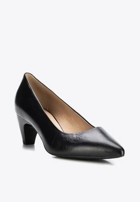 Damskie czółenka skórzane klasyczne Wittchen