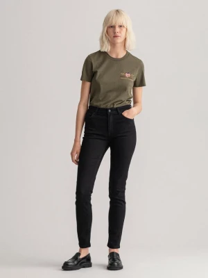 Damskie Dżinsy Farla Bardzo Elastyczne Slim Fit GANT