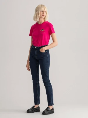 Damskie Dżinsy Farla Bardzo Elastyczne Slim Fit GANT