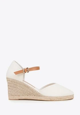 Damskie espadryle z paskiem Wittchen