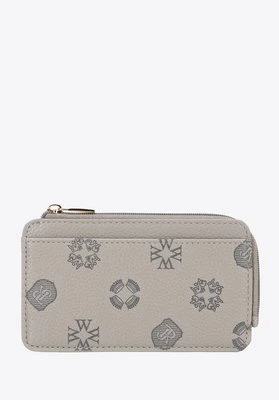 Damskie etui na karty z imitacji skóry szare Wittchen