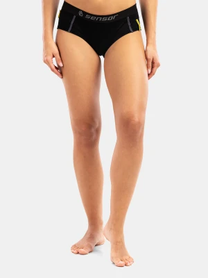 Damskie figi termoaktywne Sensor Merino Active Panties - black