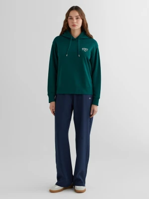 Damskie Granatowe Spodnie Dresowe Regular Fit GANT