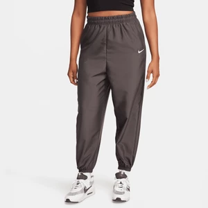 Damskie joggery z tkaniny Nike Sportswear - Brązowy