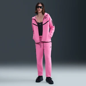Damskie joggery ze średnim stanem Nike Tech Fleece - Różowy