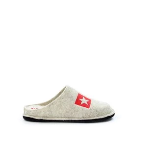 Damskie kapcie beżowe BIG STAR SHOES KK276021