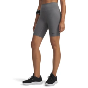 Damskie kolarki treningowe Under Armour Motion Bike Short Emea - szare
