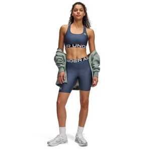 Damskie kolarki treningowe Under Armour UA HG 8in Short - szare