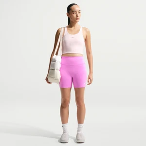 Damskie kolarki z wysokim stanem 13 cm Nike One - Fiolet