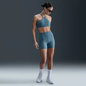 Damskie kolarki z wysokim stanem 13 cm Nike One - Niebieski