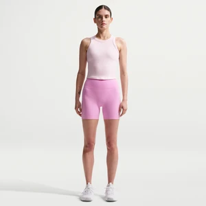 Damskie kolarki z wysokim stanem 13 cm Nike One - Różowy