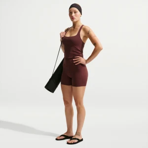 Damskie kolarki z wysokim stanem 13 cm Nike Zenvy - Fiolet