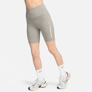 Damskie kolarki z wysokim stanem 18 cm Nike One - Szary