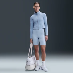 Damskie kolarki z wysokim stanem 20 cm Nike Sportswear Classic - Niebieski