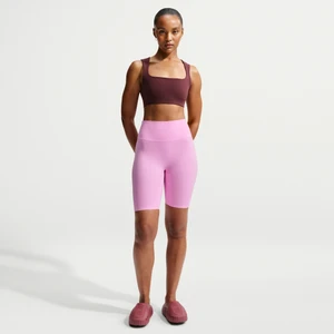 Damskie kolarki z wysokim stanem 20 cm Nike Zenvy - Różowy