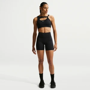 Damskie kolarki z wysokim stanem bez przedniego szwu 13 cm Nike Universa - Czerń