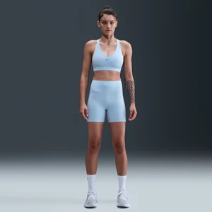 Damskie kolarki z wysokim stanem bez przedniego szwu 13 cm Nike Universa - Niebieski