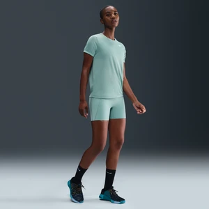 Damskie kolarki z wysokim stanem i kieszeniami zapewniające średnie wsparcie 13 cm Nike Universa - Zieleń
