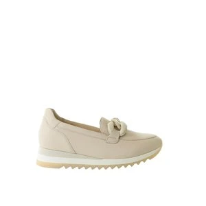 Damskie kremowe sportowe sneakersy slip on GABOR 83.471.22