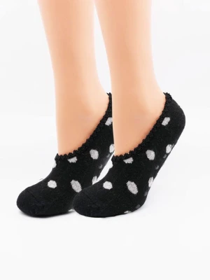 Damskie krótkie skarpetki antypoślizgowe z angory i wełny – Angora F31 MARILYN