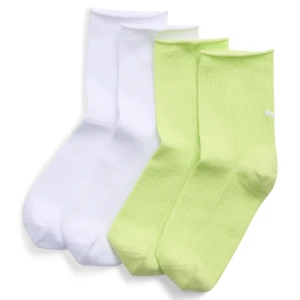 Damskie krótkie skarpety PUMA (2 pary), Odzież, Zielony, 35/38