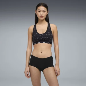 Damskie krótkie szorty PUMA (3 pary), Odzież, Czarny,