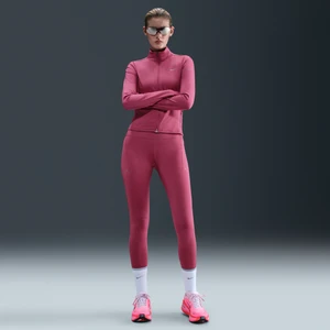 Damskie legginsy 7/8 do biegania z wysokim stanem i kieszeniami Nike Swift - Fiolet