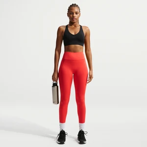Damskie legginsy 7/8 z wysokim stanem bez przedniego szwu Nike Universa - Czerwony