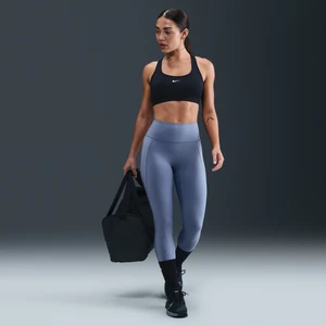 Damskie legginsy 7/8 z wysokim stanem bez przedniego szwu Nike Universa - Niebieski