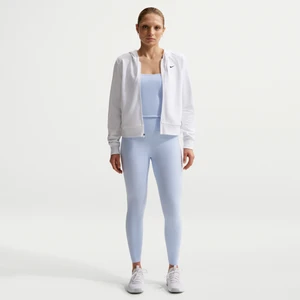 Damskie legginsy 7/8 z wysokim stanem bez przedniego szwu Nike Zenvy - Niebieski