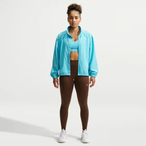 Damskie legginsy 7 / 8 z wysokim stanem Nike One - Brązowy