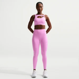 Damskie legginsy 7/8 z wysokim stanem Nike One - Fiolet