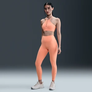 Damskie legginsy 7/8 z wysokim stanem Nike One - Pomarańczowy