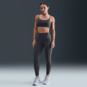 Damskie legginsy 7/8 z wysokim stanem Nike One - Szary