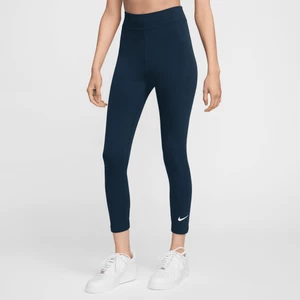 Damskie legginsy 7/8 z wysokim stanem Nike Sportswear Classic - Niebieski