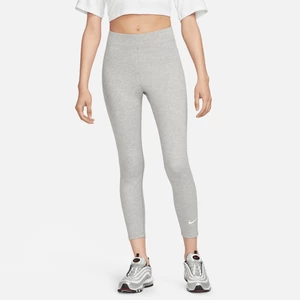 Damskie legginsy 7/8 z wysokim stanem Nike Sportswear Classic - Szary