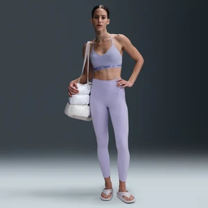 Damskie legginsy 7/8 z wysokim stanem zapewniające delikatne wsparcie Nike Zenvy - Fiolet