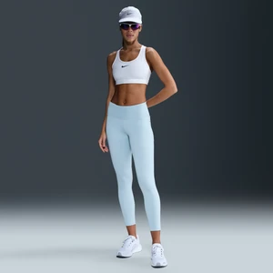 Damskie legginsy 7/8 ze średnim stanem Nike Fast - Niebieski