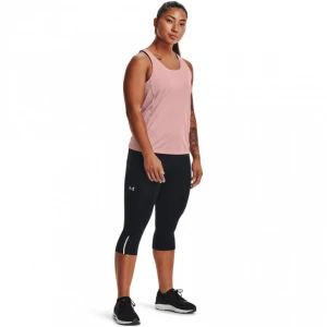 Damskie legginsy do biegania Under Armour UA Launch Capris - czarne