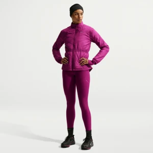 Damskie legginsy do biegania z wysokim stanem Nike Swift Therma-FIT - Czerwony