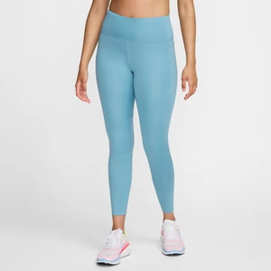 Damskie legginsy do biegania ze średnim stanem i kieszenią Nike Epic Fast - Niebieski