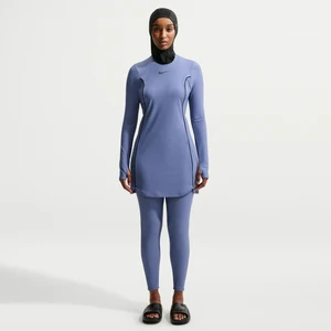 Damskie legginsy do pływania Nike Swim Victory Slim - Niebieski