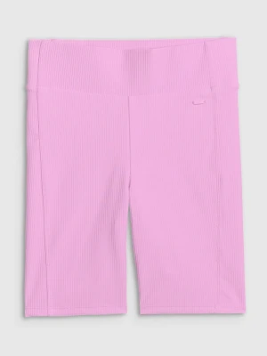 Damskie legginsy krótkie basic 4F 4FRSS25TSTIF020 - różowe