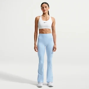 Damskie legginsy Nike One z wysokim stanem i rozszerzanymi nogawkami - Niebieski