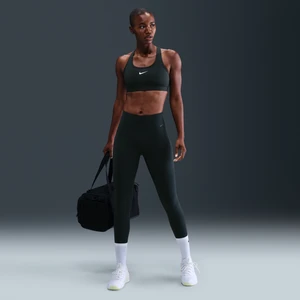 Damskie legginsy o pełnej długości z wysokim stanem Nike Zenvy - Zieleń
