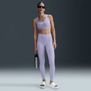 Zdjęcie produktu Damskie legginsy o pełnej długości z wysokim stanem zapewniające delikatne wsparcie Nike Zenvy - Fiolet