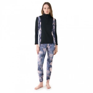 Damskie legginsy treningowe Roxy Daybreak - niebieskie